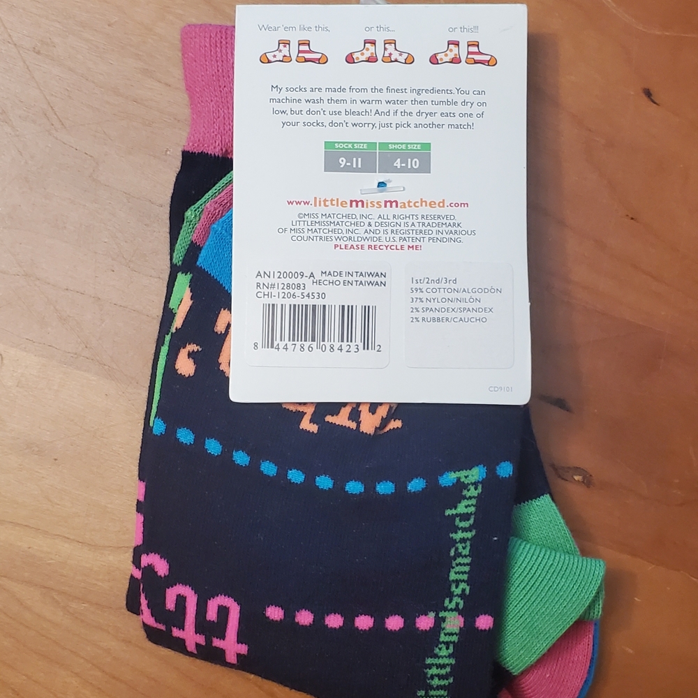 LittleMissMatched Funky Patterned Socks - Picture 2 of 6